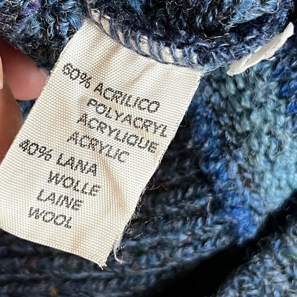 Enzo Lorenzo Vintage Wool Blend Sweater - Picture 8 of 10